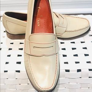 Cole Haan Alexa Penny Moc II White Pine Red Thread